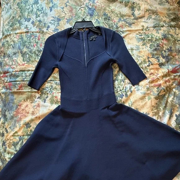 Ted Baker London | Dresses | Ted Baker Navy Dress | Poshmark